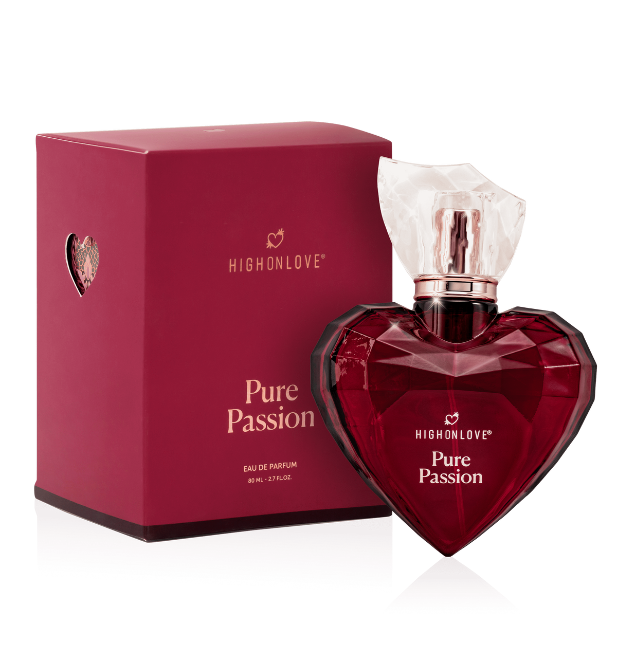 Parfum Pure Passion – Une symphonie séduisante de notes aphrodisiaques – High On Love – vue 1