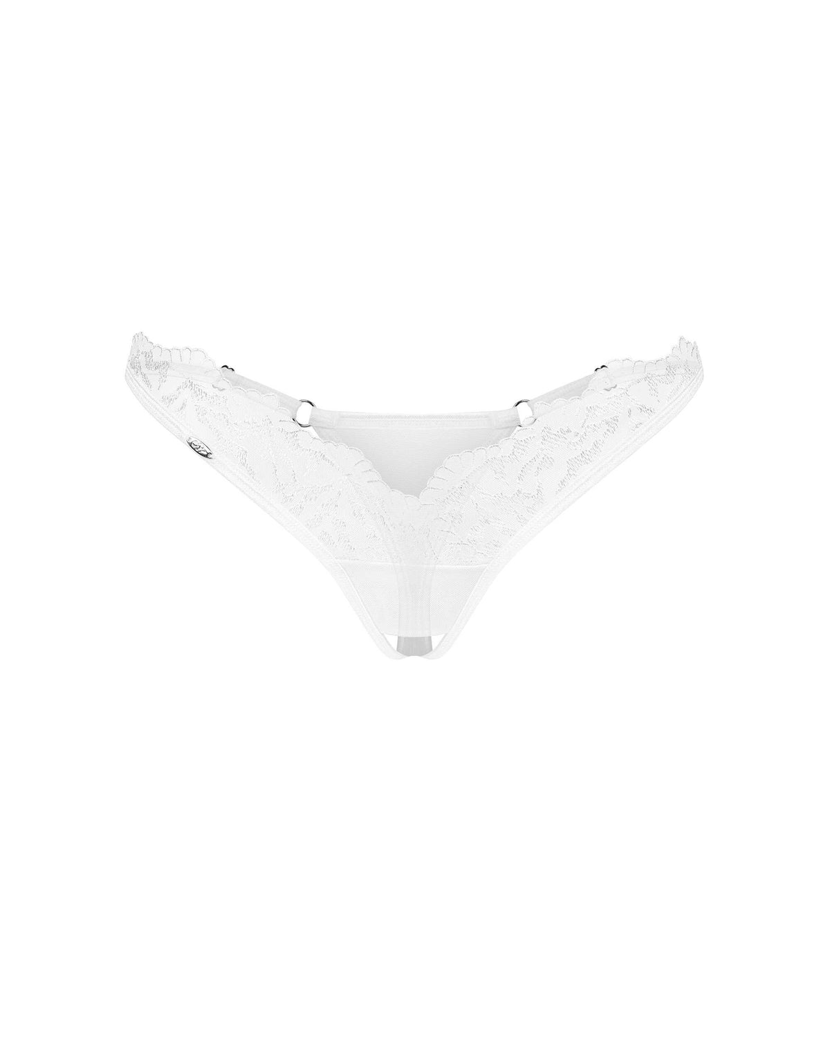 Arrowel string ouvert - Blanc – Obsessive – vue 4