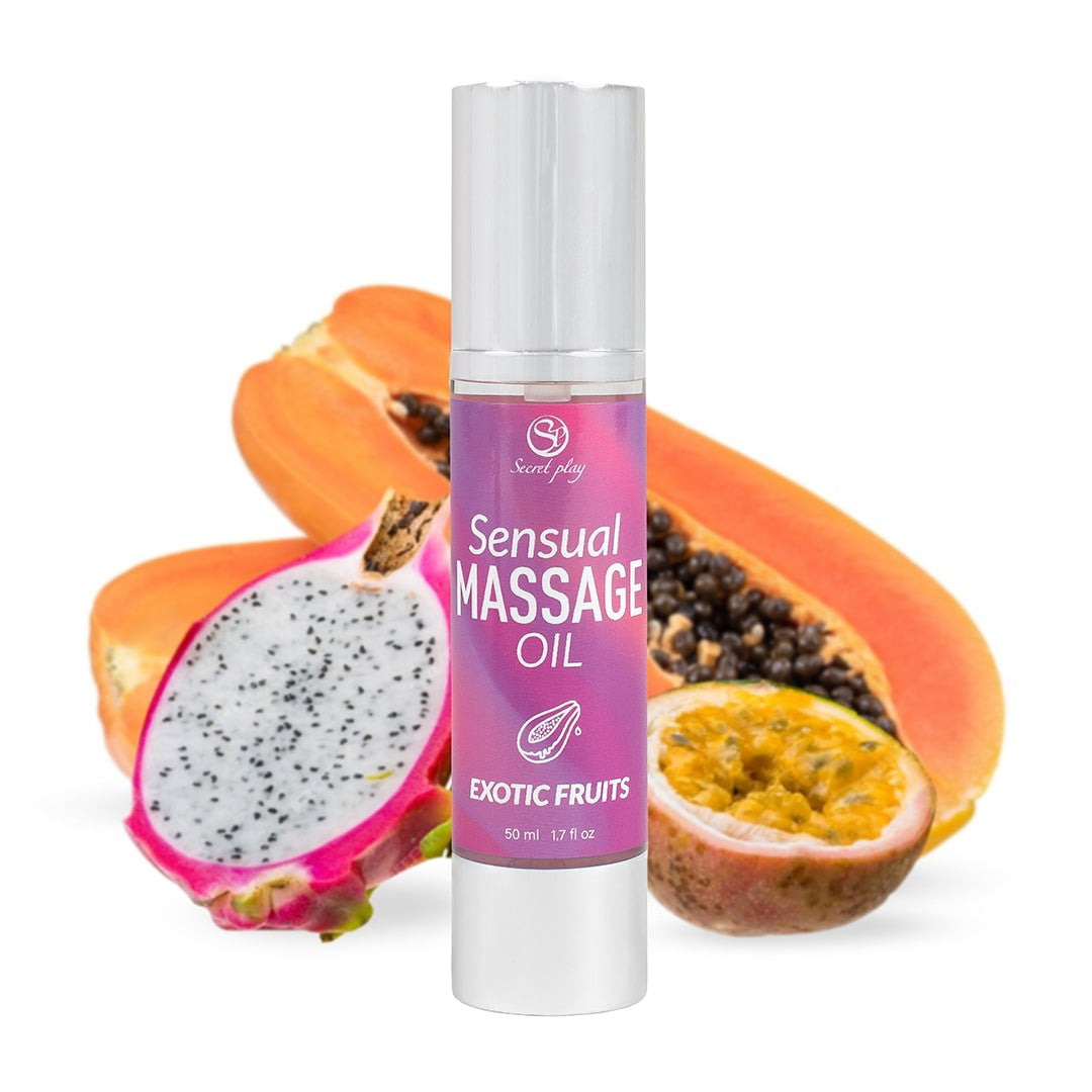 Huile de massage fruits exotiques 50 ml – Secret Play – vue 2