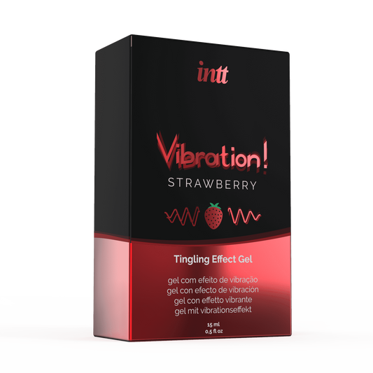 Vibration Strawberry ! Vibrateur liquide – INTT Cosmétiques – vue 1