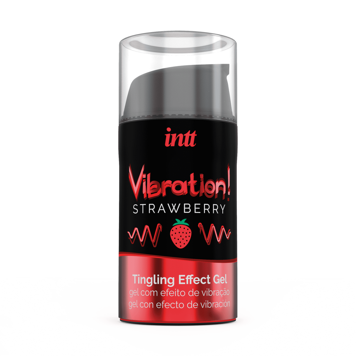 Vibration Strawberry ! Vibrateur liquide – INTT Cosmétiques – vue 2