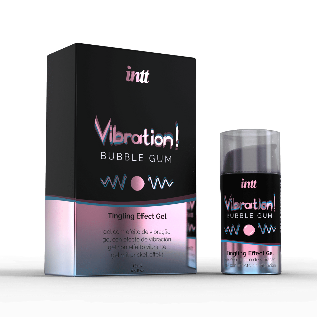 Vibration Bubble Gum ! Vibrateur liquide – INTT Cosmétiques – vue 1