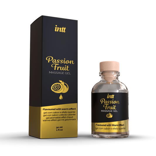 Massage gel Fruit de la passion – Gel embrassable – INTT Cosmétiques – vue 1