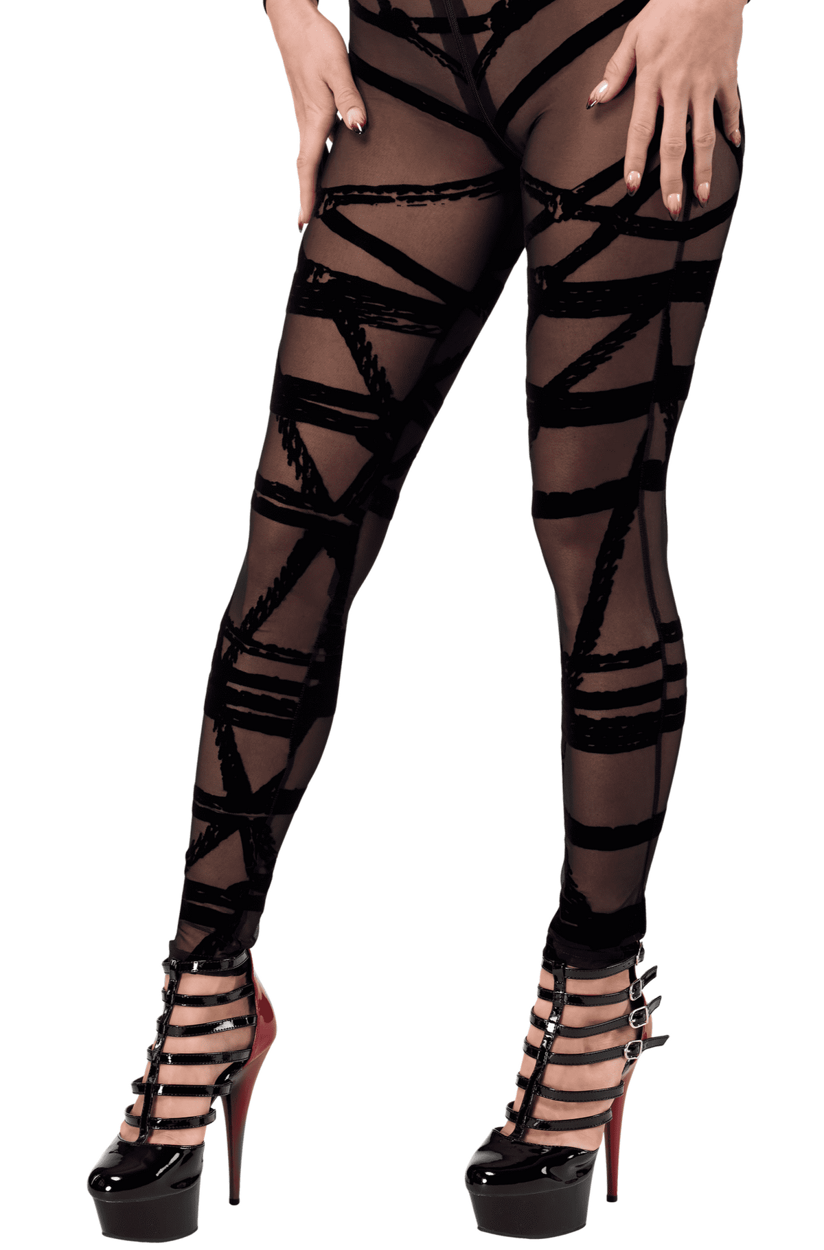 F357 Combinaison Bondesque – Noir Handmade – vue 6