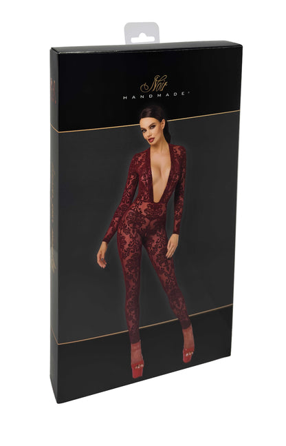 F382 Kink Royal Catsuit – Noir Handmade – vue 7
