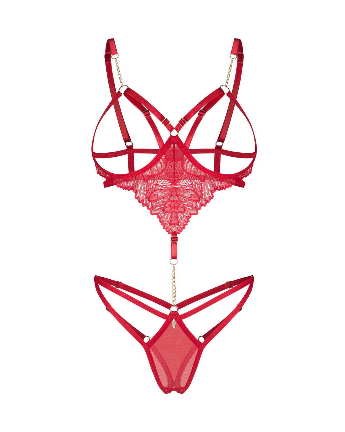 Matildea body ouvert Rouge – Obsessive – vue 4