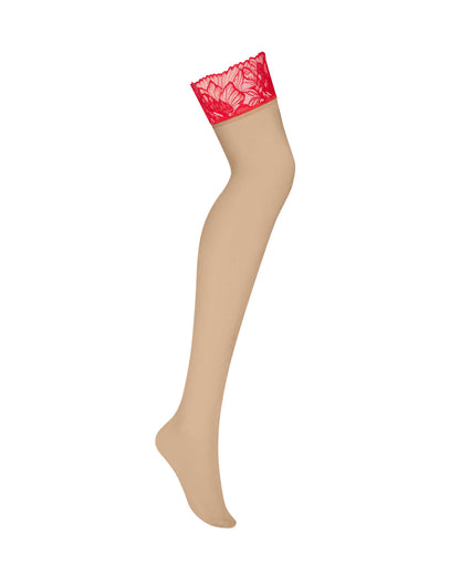 Matildea bas jarretelles Rouges – Obsessive – vue 4
