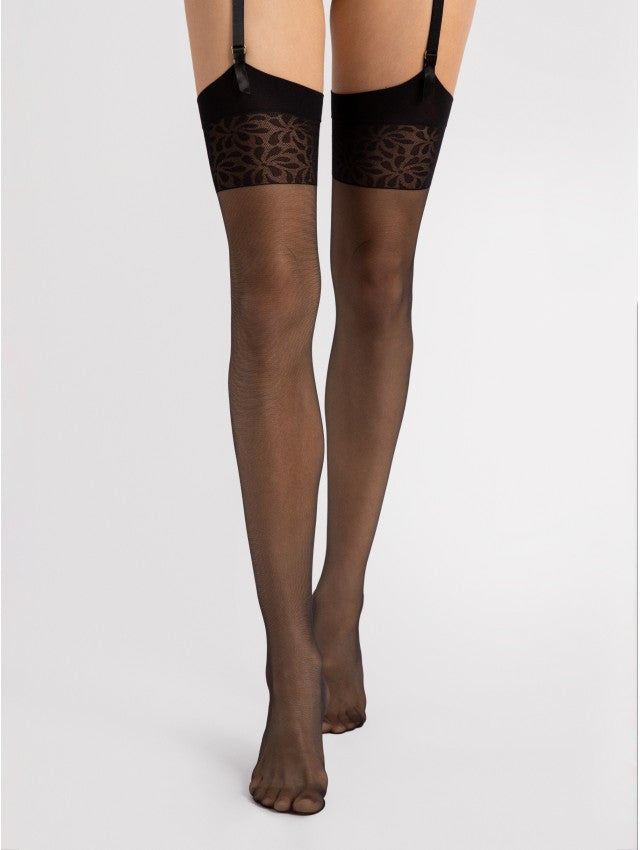 Adora Bas 8 DEN – Noir – Fiore – vue 2