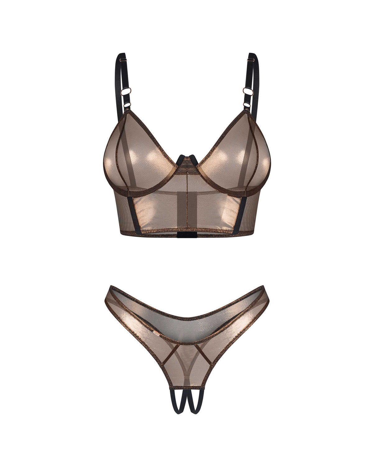 Soranna top et string ouvert – Obsessive – vue 7