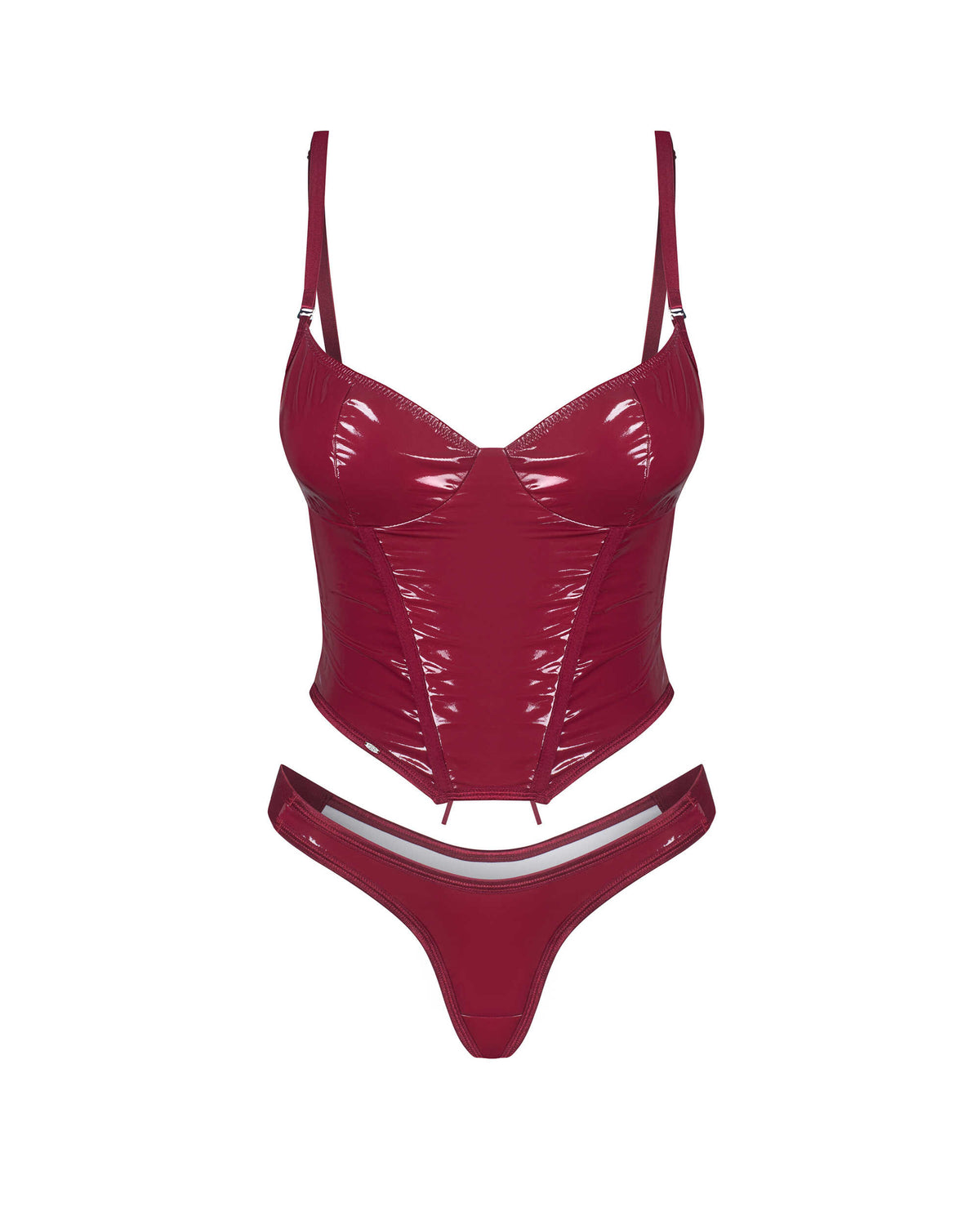 Redya Corset et string rouge – Obsessive – vue 6