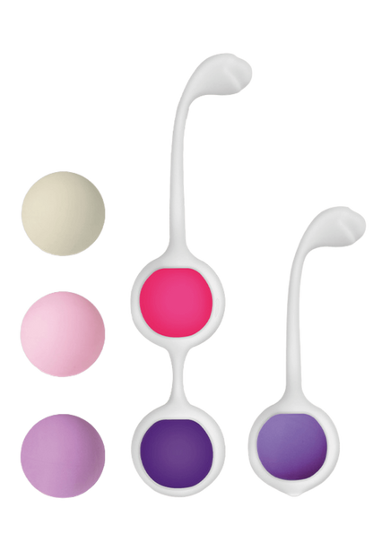 PERLA – Set de 6 Boules de Geisha Progressives – Coeur Ardent – vue 1