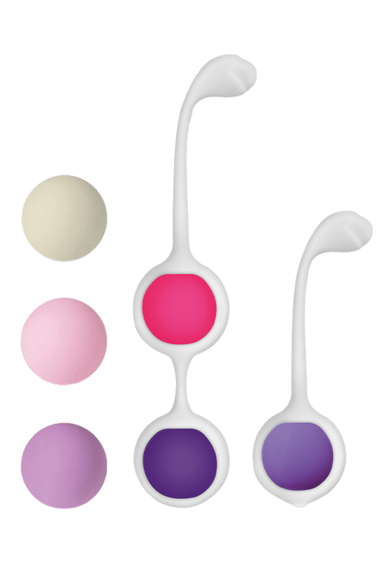PERLA – Set de 6 Boules de Geisha Progressives – Coeur Ardent – vue 1