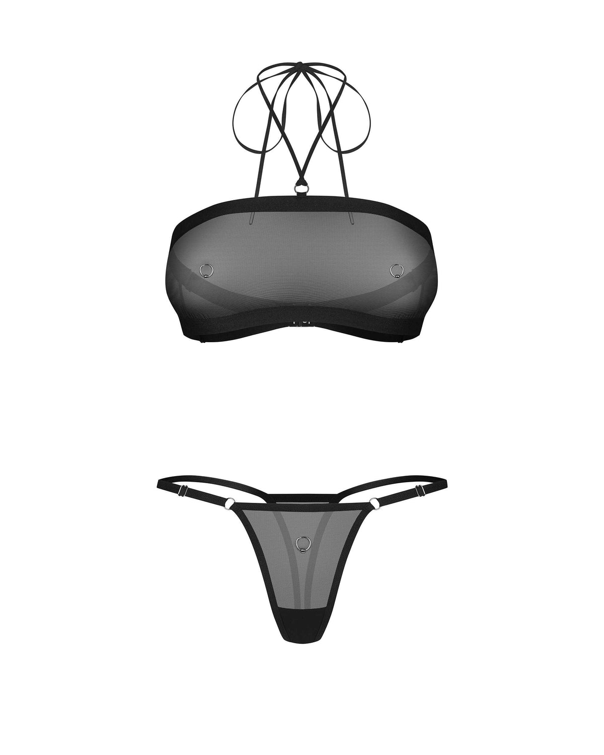 Orinelle ensemble 2 pièces – Noir – Obsessive – vue 8