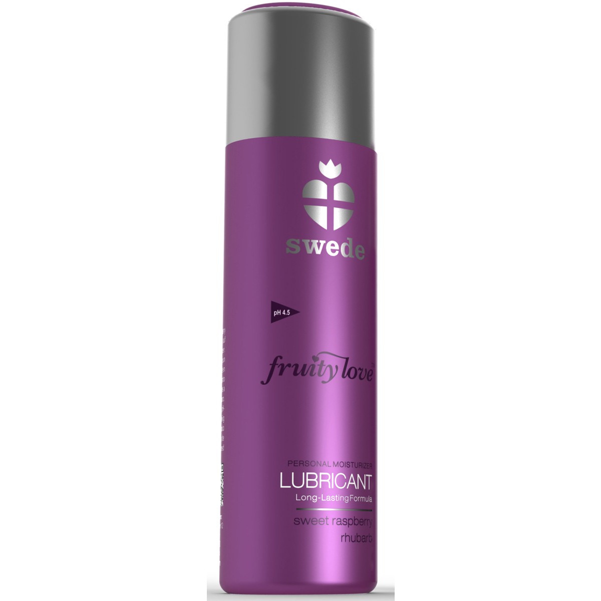 Lubrifiant Framboise Rhubarbe – 100 ml – Swede – vue 1