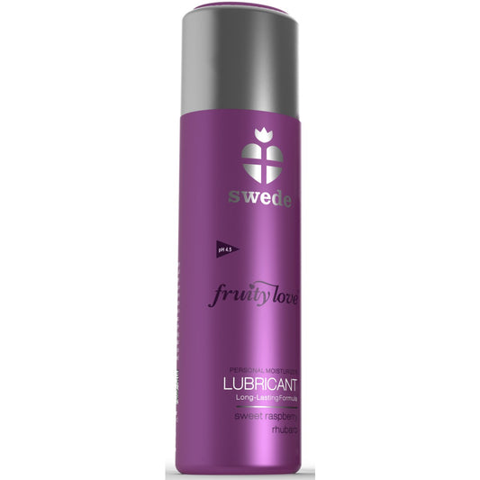 Lubrifiant Framboise Rhubarbe – 100 ml – Swede – vue 1