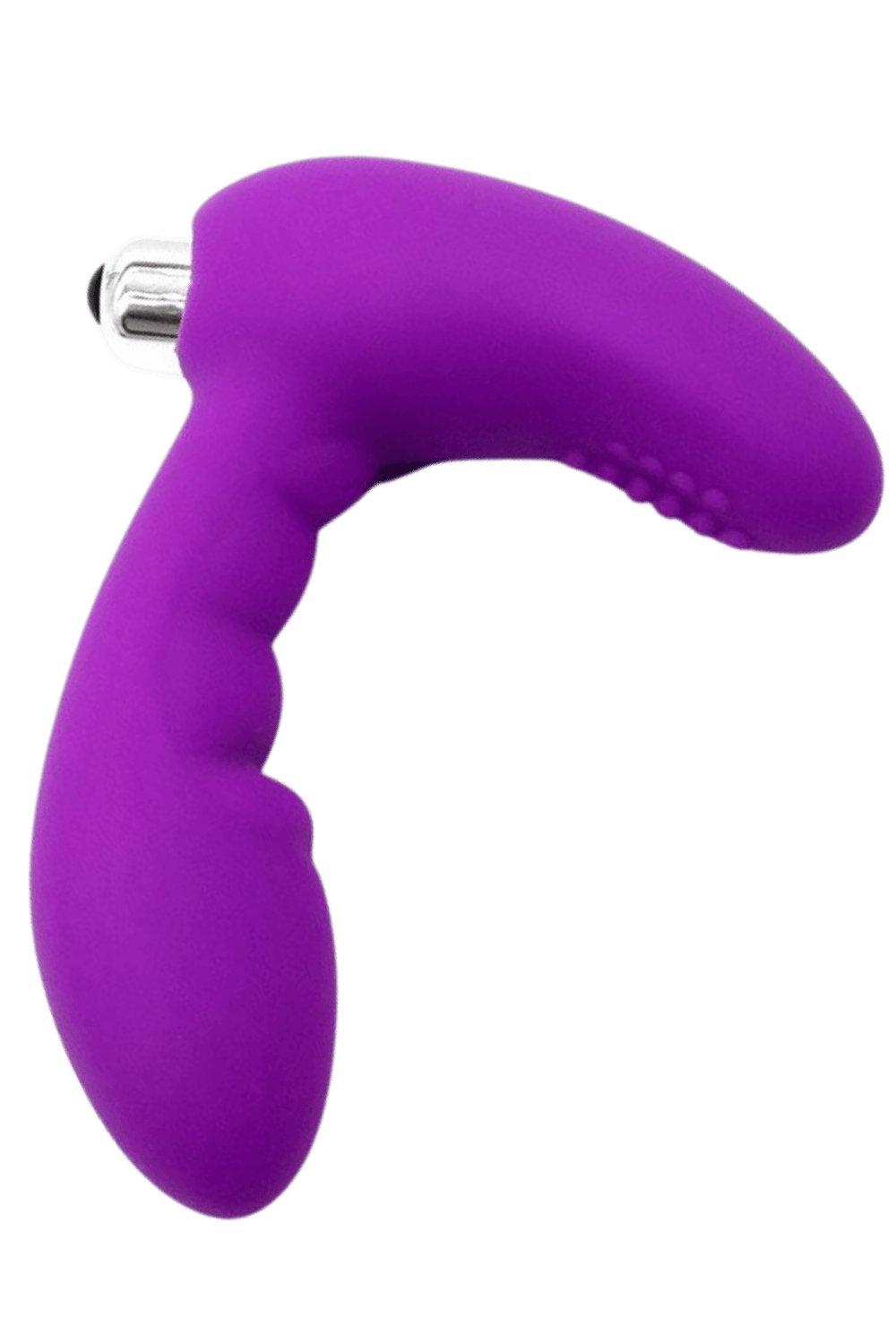 Vibromasseur anal violet stimulateur de prostate Pocket Pleasure + 1 dosette lubrifiant