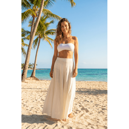 Bandeau de poitrine blanc Be lily Mode