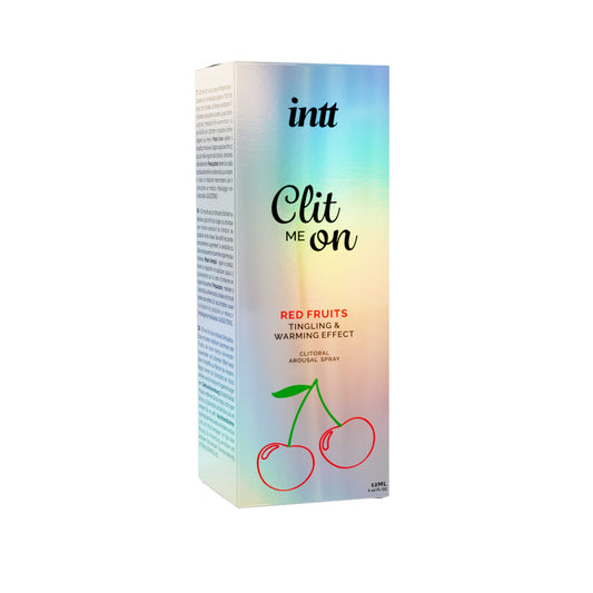 Clit me on red fruits - Vibrateur liquide en spray pour le clitoris – INTT Cosmétiques – vue 1