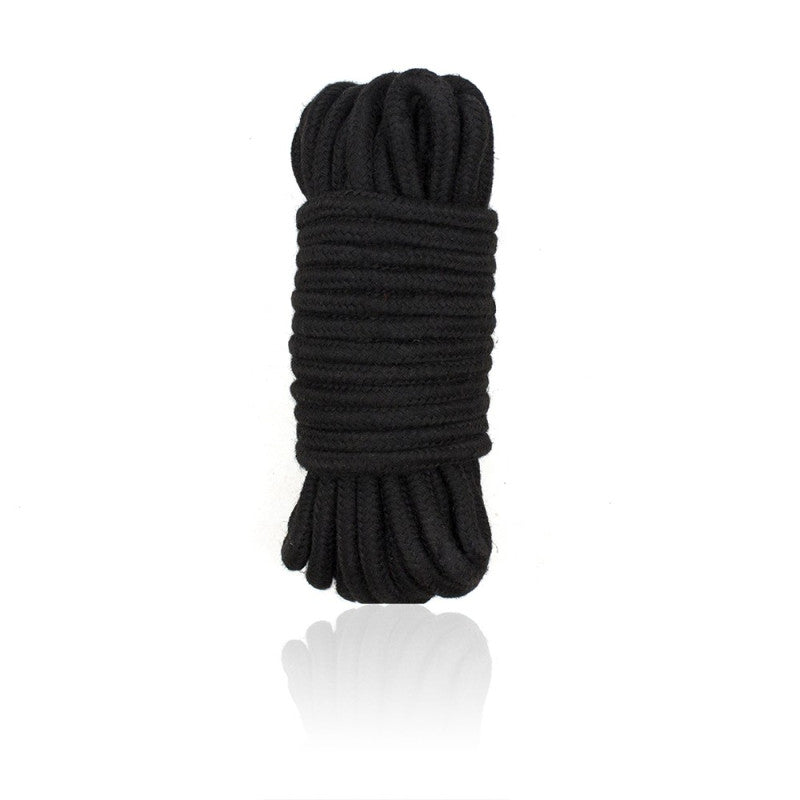 Corde bondage noir 10 mètres – Dreamy Fetish – vue 1