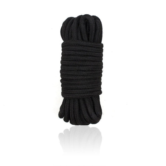 Corde bondage noir 10 mètres – Dreamy Fetish – vue 1