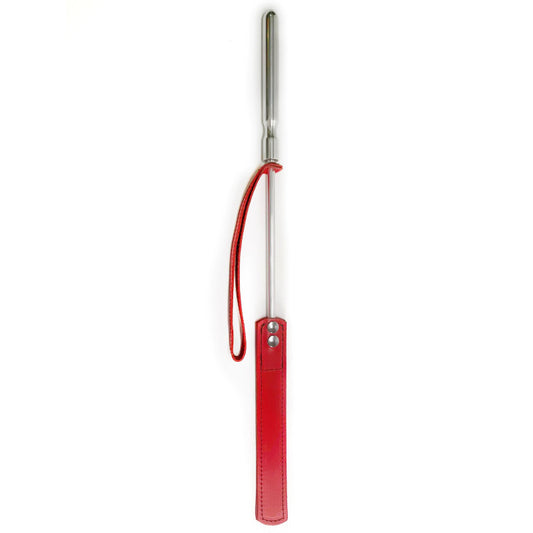 Cravache Métal Courte mèche Longue Rouge – The Sinners – vue 1