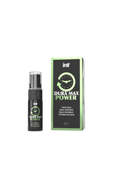 Dura max power Spray puissant pour prolonger et retarder INTT Cosmétiques