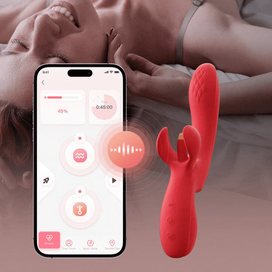 Vibromasseur à doigt oscillant pour le citoris et le point G FORTEXA Honey Play box