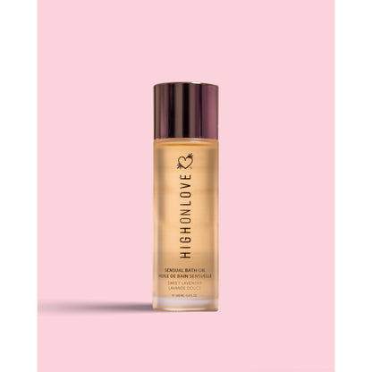 Huile de bain sensuelle à la lavande douce 100 ml High On Love