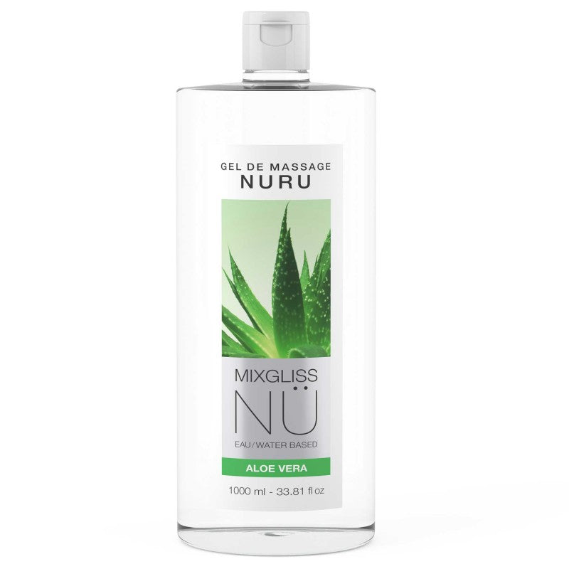 Mixgliss Gel de massage - NU Aloe Vera - 1000 ml – Mixgliss – vue 1