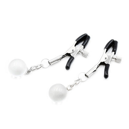 Pinces à seins réglables avec bijoux Dreamy Fetish