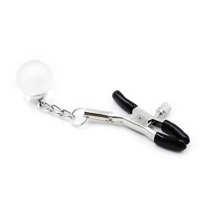 Pinces à seins réglables avec bijoux Dreamy Fetish