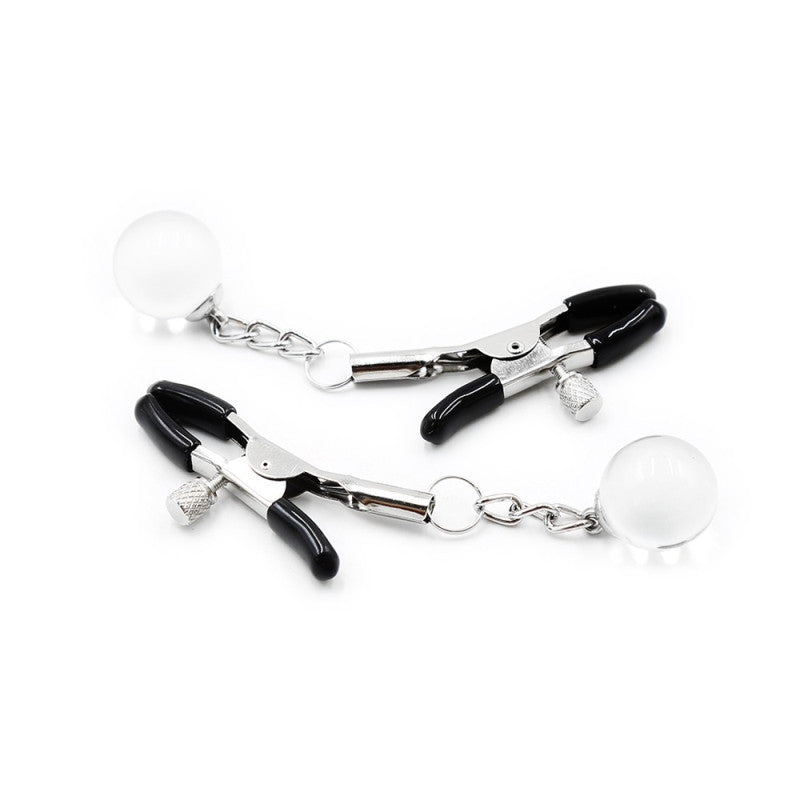 Pinces à seins réglables avec bijoux Dreamy Fetish