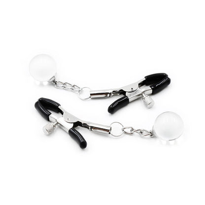 Pinces à seins réglables avec bijoux Dreamy Fetish
