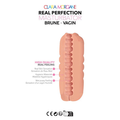 Real perfection masturbateur Vagin Brune Clara Morgane