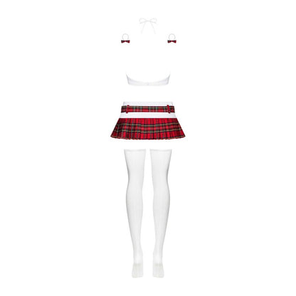 Schooly Costume Rouge et Blanc Obsessive