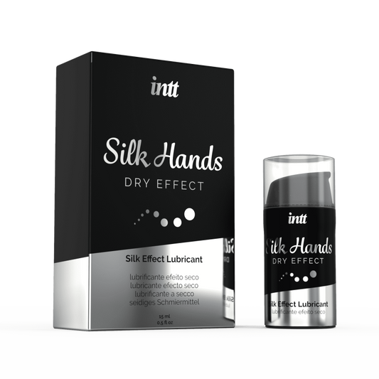 Silk hands Lubrifiant 100 % silicone premium INTT Cosmétiques
